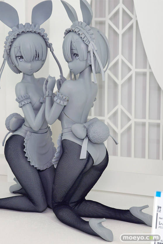 フリーイングのRe：ゼロから始める異世界生活 ラム/レム バニーVer.の新作フィギュア原型画像14