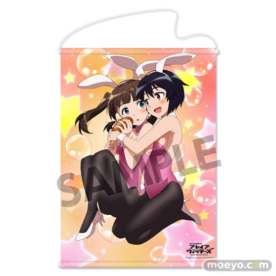 ブレイブウィッチーズ 描き下ろしB2タペストリー ひかり＆孝美／管野＆クルピンスキー／サーシャ＆ニパ／ジョゼ＆下原／ロスマン＆ラル 予約受付中！04