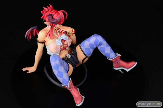 花畑と美少女の濡れ透け小悪魔イヴ　コミックアンリアルVol.50 Cover Girl designed by モグダンの新作フィギュア彩色サンプル画像09