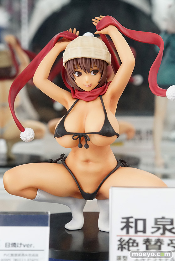 秋葉原の新作フィギュア彩色サンプル展示の様子あみあみ秋葉原店14