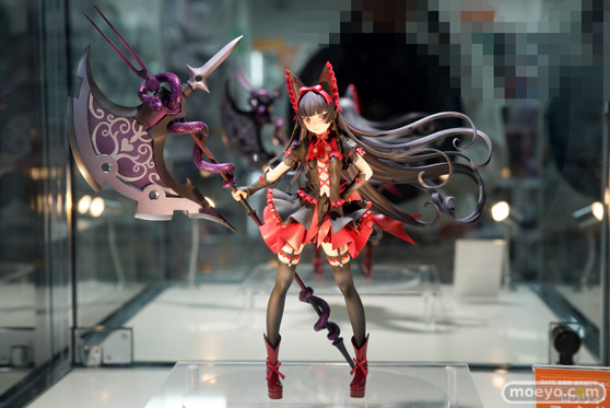 秋葉原の新作フィギュア彩色サンプル展示の様子あみあみ秋葉原店18