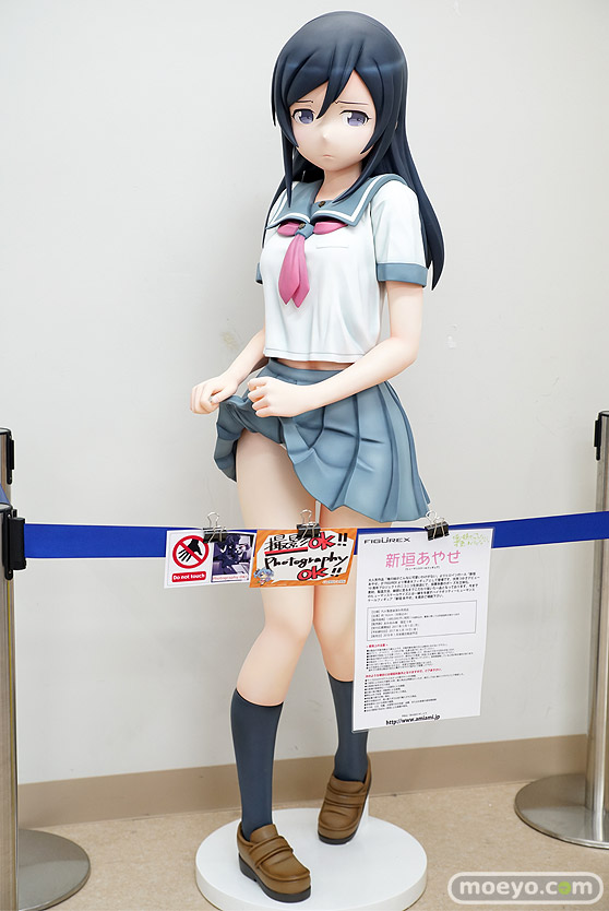 秋葉原の新作フィギュア彩色サンプル展示の様子あみあみ秋葉原店38