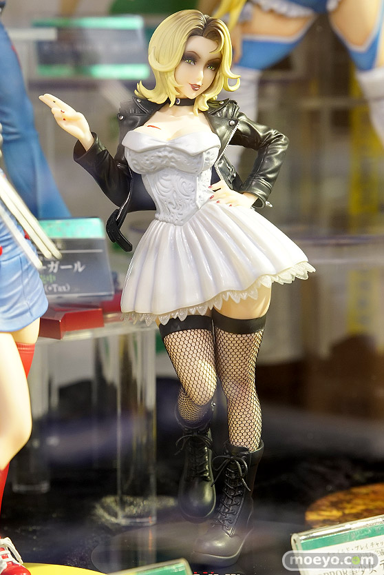 コトブキヤのHORROR美少女 チャイルド・プレイ チャッキーの花嫁 ティファニーの新作フィギュア彩色サンプル画像01