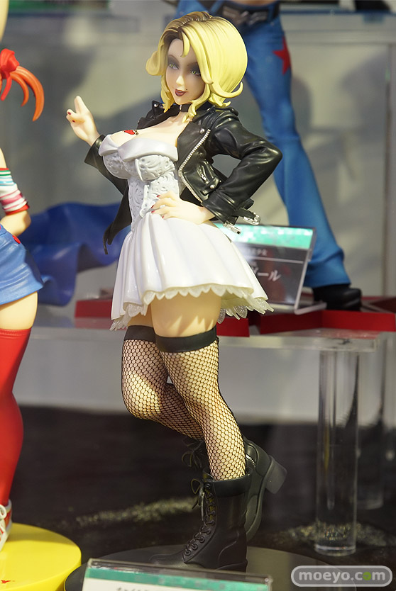 コトブキヤのHORROR美少女 チャイルド・プレイ チャッキーの花嫁 ティファニーの新作フィギュア彩色サンプル画像03