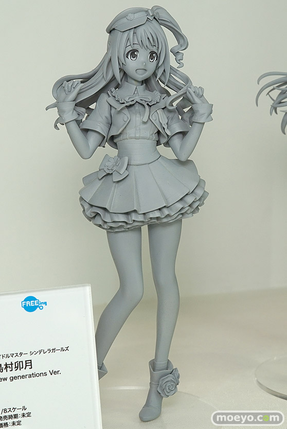 フリーイングのアイドルマスター シンデレラガールズ 島村卯月 new generations Ver.の新作フィギュア彩色サンプル画像02