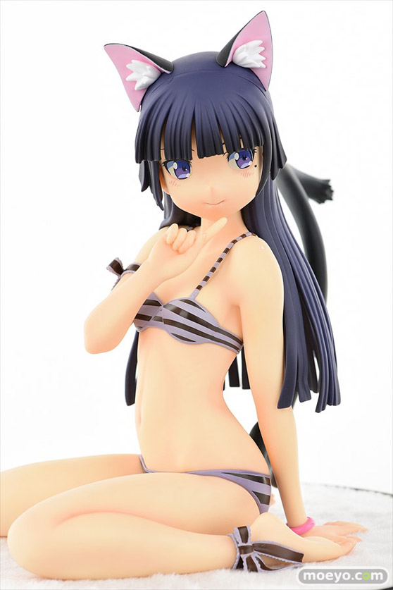 オルカトイズの俺の妹がこんなに可愛いわけがない。 黒猫・縞MIZUGIねこみみver.Second cuteの新作フィギュア彩色サンプル画像06