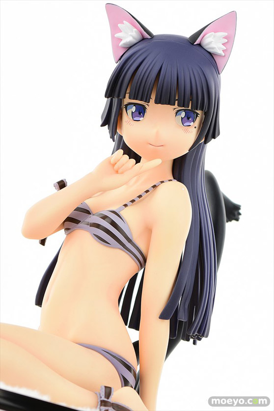 オルカトイズの俺の妹がこんなに可愛いわけがない。 黒猫・縞MIZUGIねこみみver.Second cuteの新作フィギュア彩色サンプル画像16