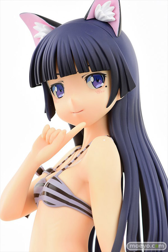 オルカトイズの俺の妹がこんなに可愛いわけがない。 黒猫・縞MIZUGIねこみみver.Second cuteの新作フィギュア彩色サンプル画像18