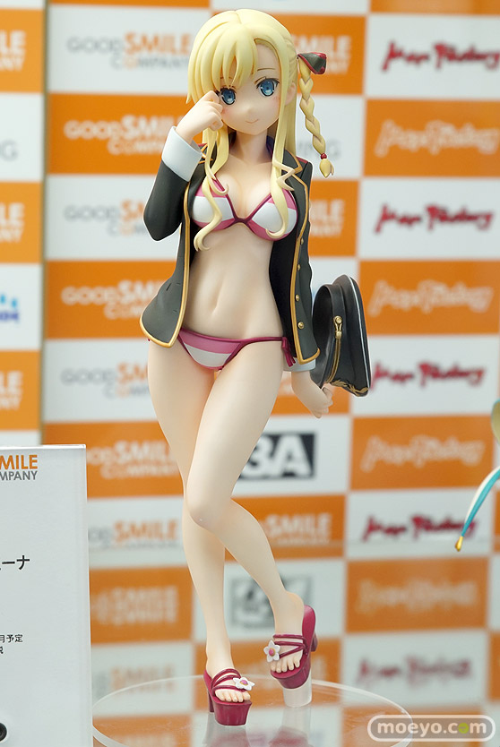 グッドスマイルカンパニーのハイスクール・フリート ヴィルヘルミーナ 水着Ver.の新作フィギュア彩色サンプル展示画像01