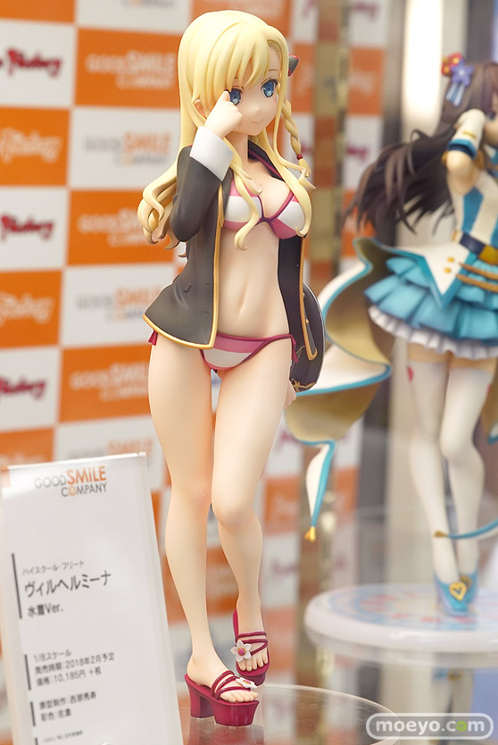 グッドスマイルカンパニーのハイスクール・フリート ヴィルヘルミーナ 水着Ver.の新作フィギュア彩色サンプル展示画像02