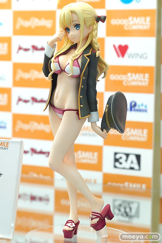 グッドスマイルカンパニーのハイスクール・フリート ヴィルヘルミーナ 水着Ver.の新作フィギュア彩色サンプル展示画像04