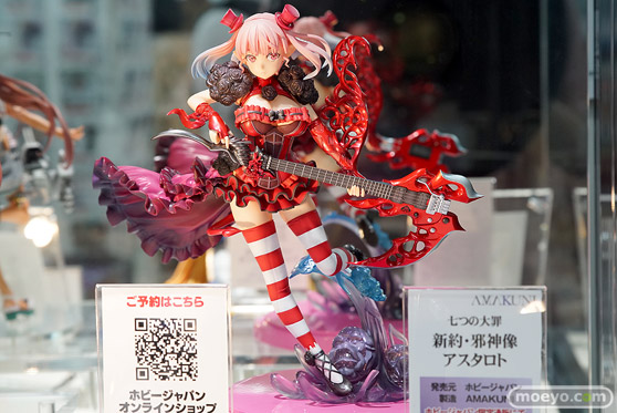 ホビージャパンの七つの大罪　新約・邪神像　アスタロトの新作フィギュア彩色サンプル展示画像01