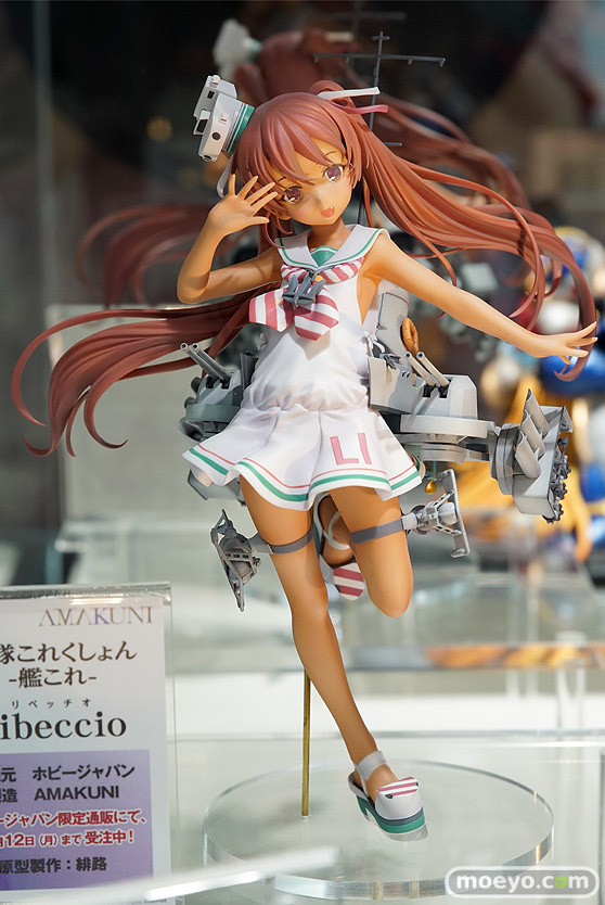 ホビージャパンの艦隊これくしょん -艦これ- Libeccioの新作フィギュア彩色サンプル展示画像01