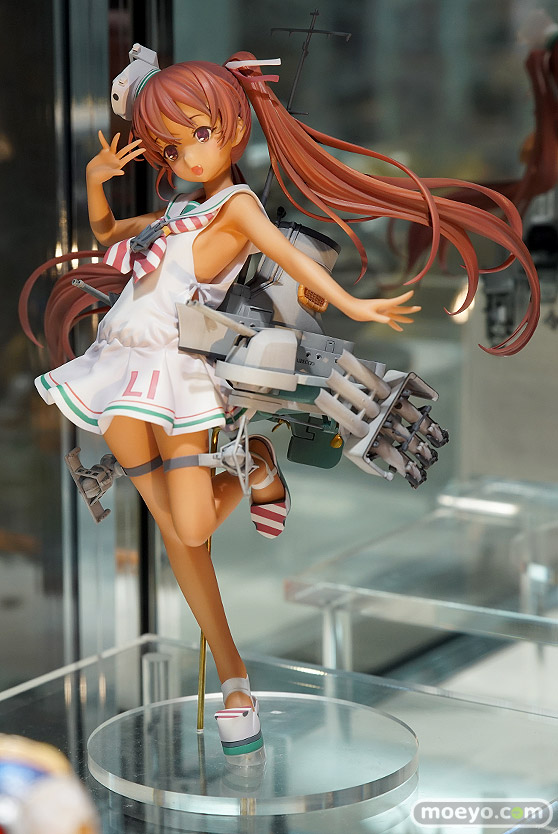 ホビージャパンの艦隊これくしょん -艦これ- Libeccioの新作フィギュア彩色サンプル展示画像02