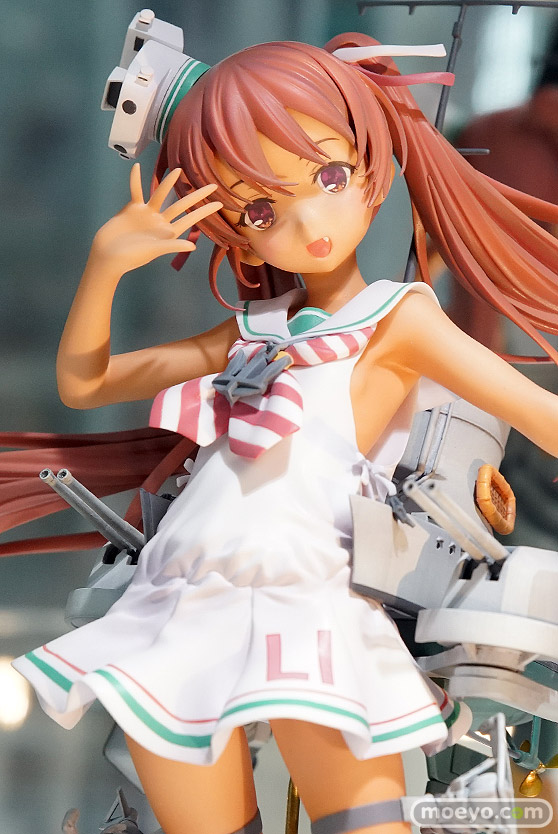 ホビージャパンの艦隊これくしょん -艦これ- Libeccioの新作フィギュア彩色サンプル展示画像05