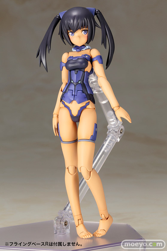 コトブキヤのフレームアームズ・ガール イノセンティア Blue Ver. プラモデルの新作プラモデル彩色サンプル画像01