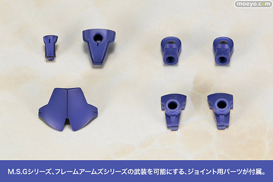 コトブキヤのフレームアームズ・ガール イノセンティア Blue Ver. プラモデルの新作プラモデル彩色サンプル画像04