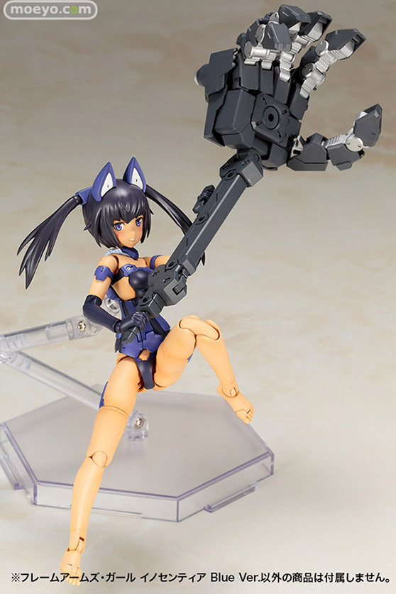 コトブキヤのフレームアームズ・ガール イノセンティア Blue Ver. プラモデルの新作プラモデル彩色サンプル画像06