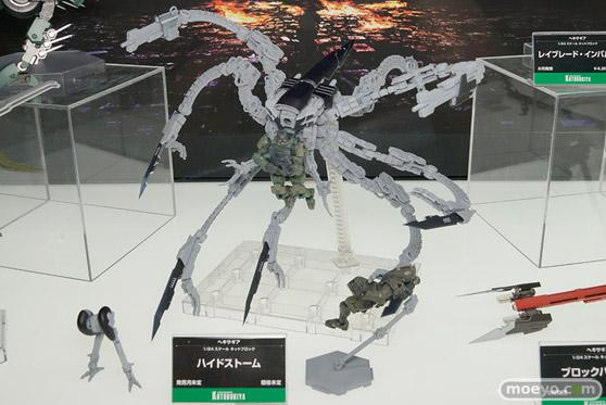 メガホビEXPO 2017 Spring コトブキヤブースの新作フィギュア展示の様子20