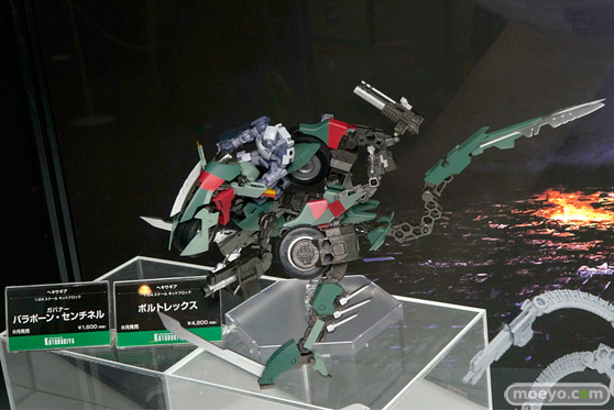 メガホビEXPO 2017 Spring コトブキヤブースの新作フィギュア展示の様子21