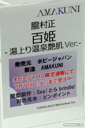 メガホビEXPO 2017 Spring ホビージャパンブースの新作フィギュア展示の様子34