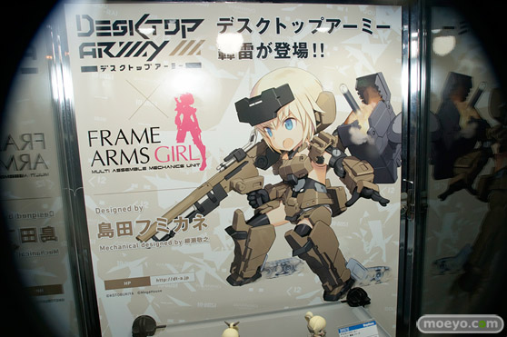メガホビEXPO 2017 Spring メガハウス　ブースの新作フィギュア展示の様子27