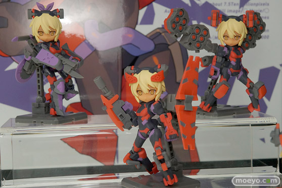メガホビEXPO 2017 Spring メガハウス　ブースの新作フィギュア展示の様子28