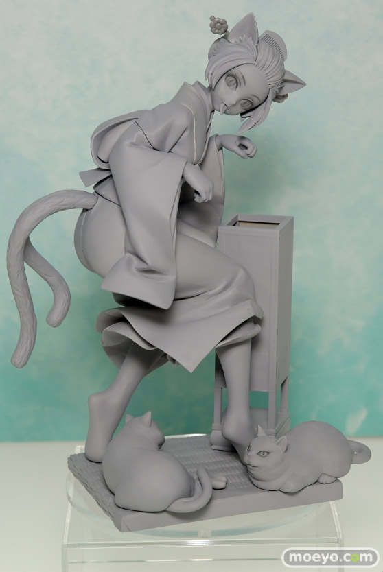 アルターの朧村正 猫又お恋の新作フィギュア原型画像01