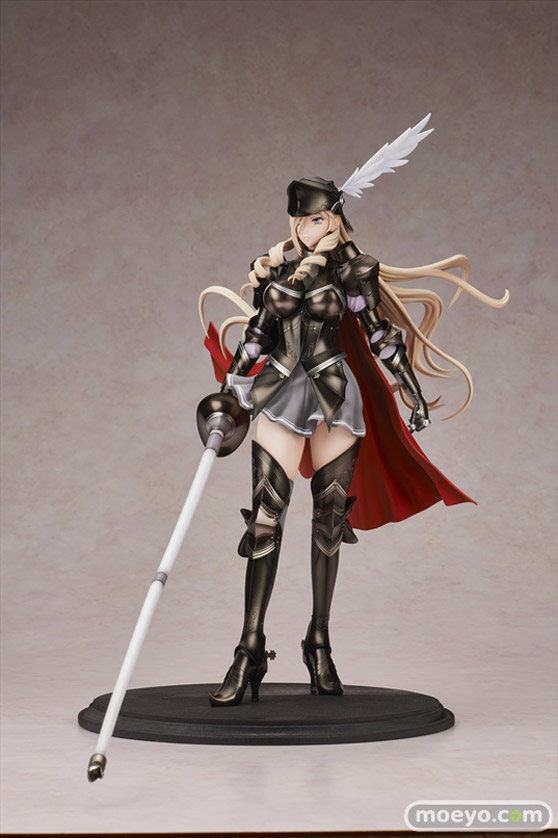 ドラゴントイのワルキューレロマンツェ 少女騎士物語 1/6 スィーリア・クマーニ・エイントリー Black.ver の新作フィギュア彩色サンプル画像03