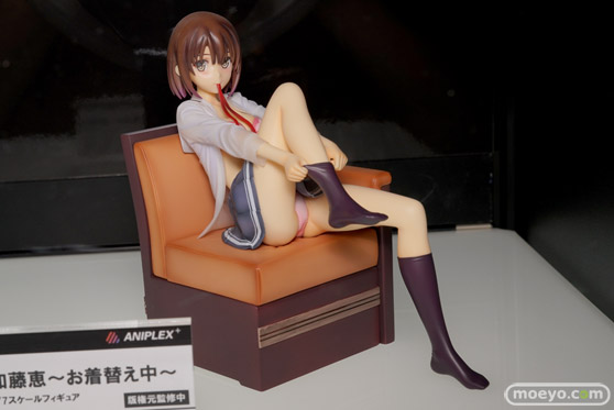 アニプレックスの加藤恵~お着替え中~の新作フィギュア彩色サンプル画像01