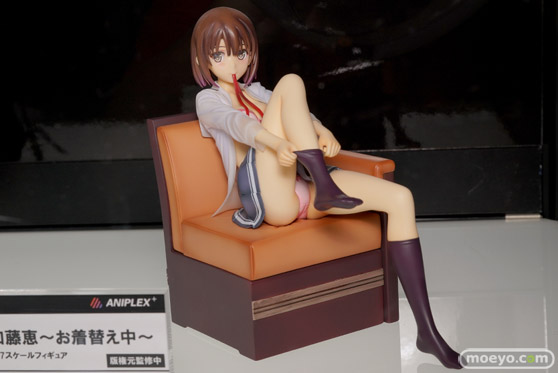 アニプレックスの加藤恵~お着替え中~の新作フィギュア彩色サンプル画像03