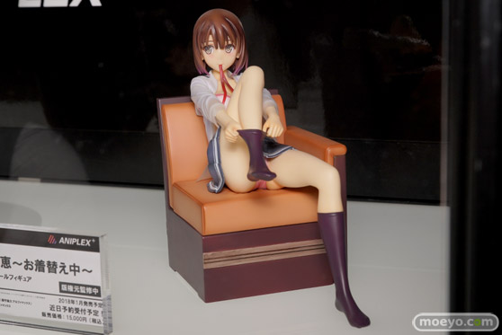 アニプレックスの加藤恵~お着替え中~の新作フィギュア彩色サンプル画像04