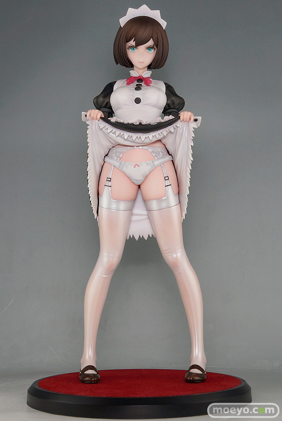 ダイキ工業の嫌な顔されながらおパンツ見せてもらいたいフィギュア メイドの伊東ちとせさんの新作フィギュア彩色サンプル画像01