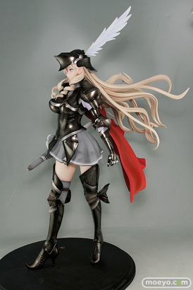 ドラゴントイのワルキューレロマンツェ 少女騎士物語 1/6 スィーリア・クマーニ・エイントリー Black.ver の新作フィギュア彩色サンプル撮り下ろし画像07