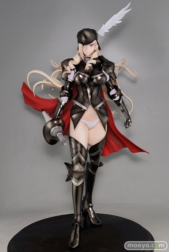 ドラゴントイのワルキューレロマンツェ 少女騎士物語 1/6 スィーリア・クマーニ・エイントリー Black.ver の新作フィギュア彩色サンプル撮り下ろし画像27