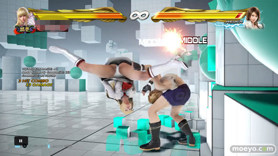 鉄拳7のリリやカタリーナやシャオユウやニーナや飛鳥やアリサのエロパンツ画像33