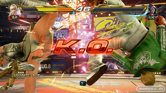 鉄拳7のリリやカタリーナやシャオユウやニーナや飛鳥やアリサのエロパンツ画像38