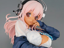 ドラゴントイ「すーぱーそに子 濡れ透け撮影会　1/6 日焼けギャルver.」新作フィギュア彩色サンプル画像レビュー