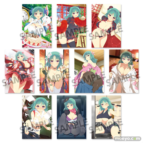 ホビーストックの閃乱カグラ NewWave Gバースト ポストカードセット 詠 二回戦／夜桜 二回戦／芭蕉 二回戦／伊吹のサンプル画像04