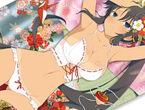 閃乱カグラ NewWave Gバースト 等身大タペストリー 焔 予約受付中！