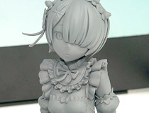 リボルブ新作フィギュア「Re：ゼロから始める異世界生活 ラム」監修中原型が展示！【メガホビ2017春】