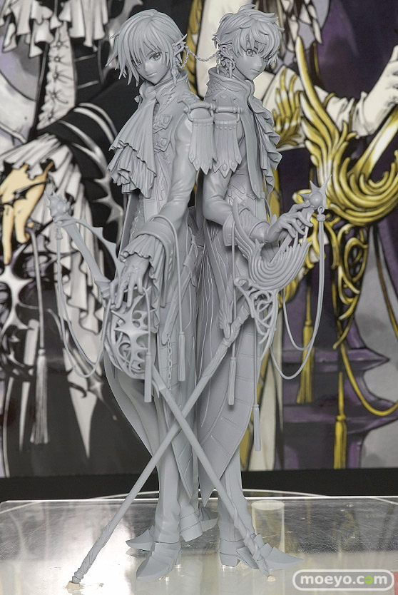 メガハウスのG.E.M.シリーズ コードギアス反逆のルルーシュR2 CLAMP works in ルルーシュ＆スザクの新作フィギュア原型画像01