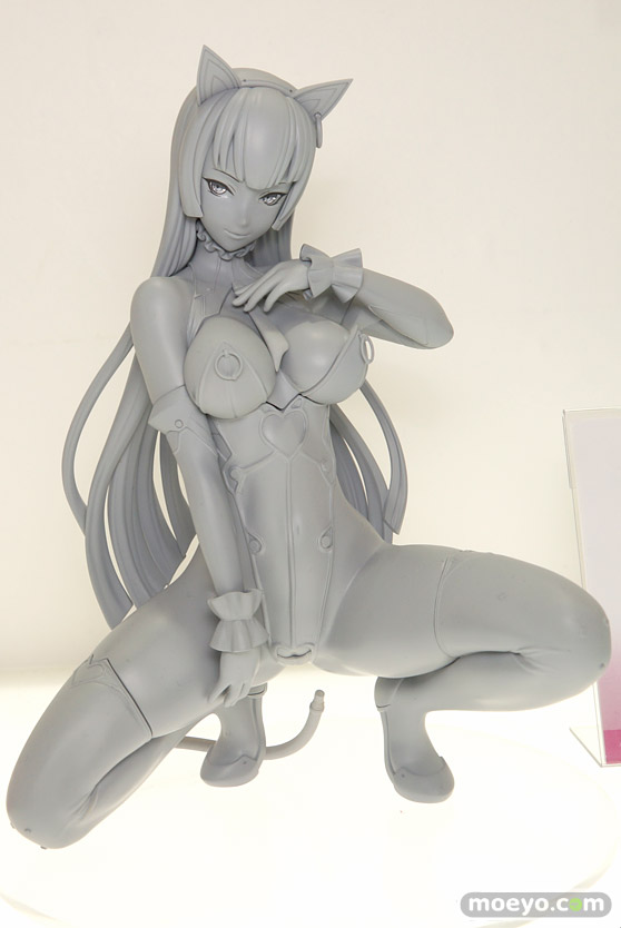 クイーンテッドのばん！オリジナルデザイン・フィギュア 招猫娘 -mao・nyan-の新作フィギュア原型画像01