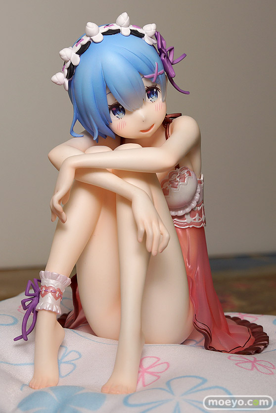 KADOKAWAのRe:ゼロから始める異世界生活 レム・バースデーランジェリーVer.の新作フィギュア彩色サンプル画像04