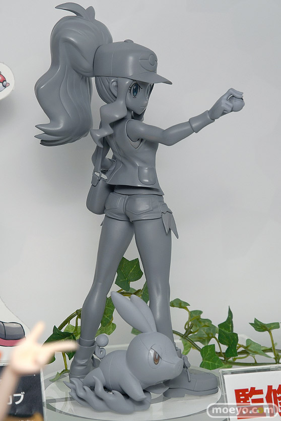 コトブキヤのポケットモンスター トウコ with ポカブの新作フィギュア原型画像02