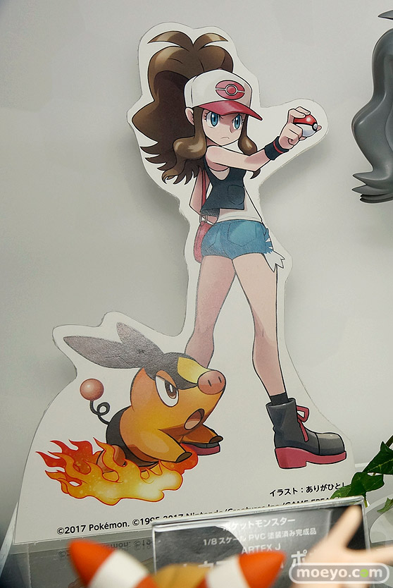 コトブキヤのポケットモンスター トウコ with ポカブの新作フィギュア原型画像12