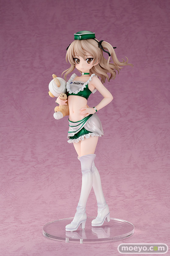 ホビージャパンのガールズ＆パンツァー 劇場版 島田愛里寿　レースクイーンVer.」の新作フィギュア彩色サンプル画像01