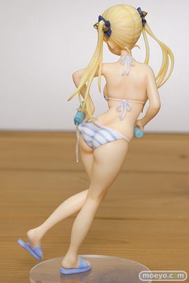 ファット・カンパニーのばくおん！！ 鈴乃木凜 水着Ver.の新作フィギュア彩色サンプル画像06