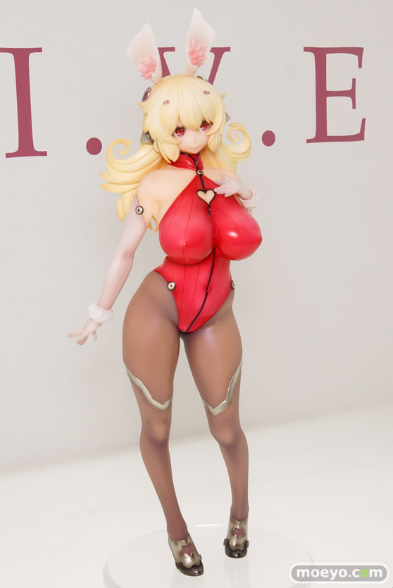 カルミアプロジェクトの星空のバビロン 迫り来るコズミックすけべおねぇさんズ バニーガール型コズミックレイス ウサ子の新作フィギュア彩色サンプル画像02