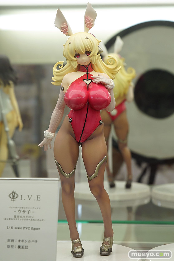 カルミアプロジェクトの星空のバビロン 迫り来るコズミックすけべおねぇさんズ バニーガール型コズミックレイス ウサ子の新作フィギュア彩色キャストオフサンプル展示画像02